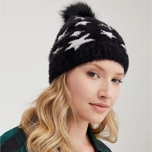 Torrid Allover Star Pom Beanie Hat